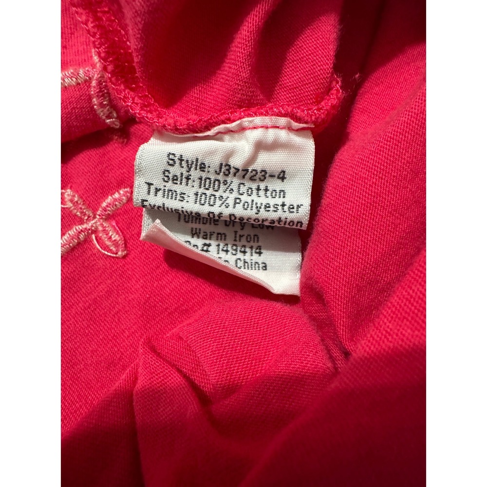 Johnny Was Ceretti Pink Embroidered Tiered Maxi Dress Womens XL Cotton J37723-4 - Picture 15 of 15